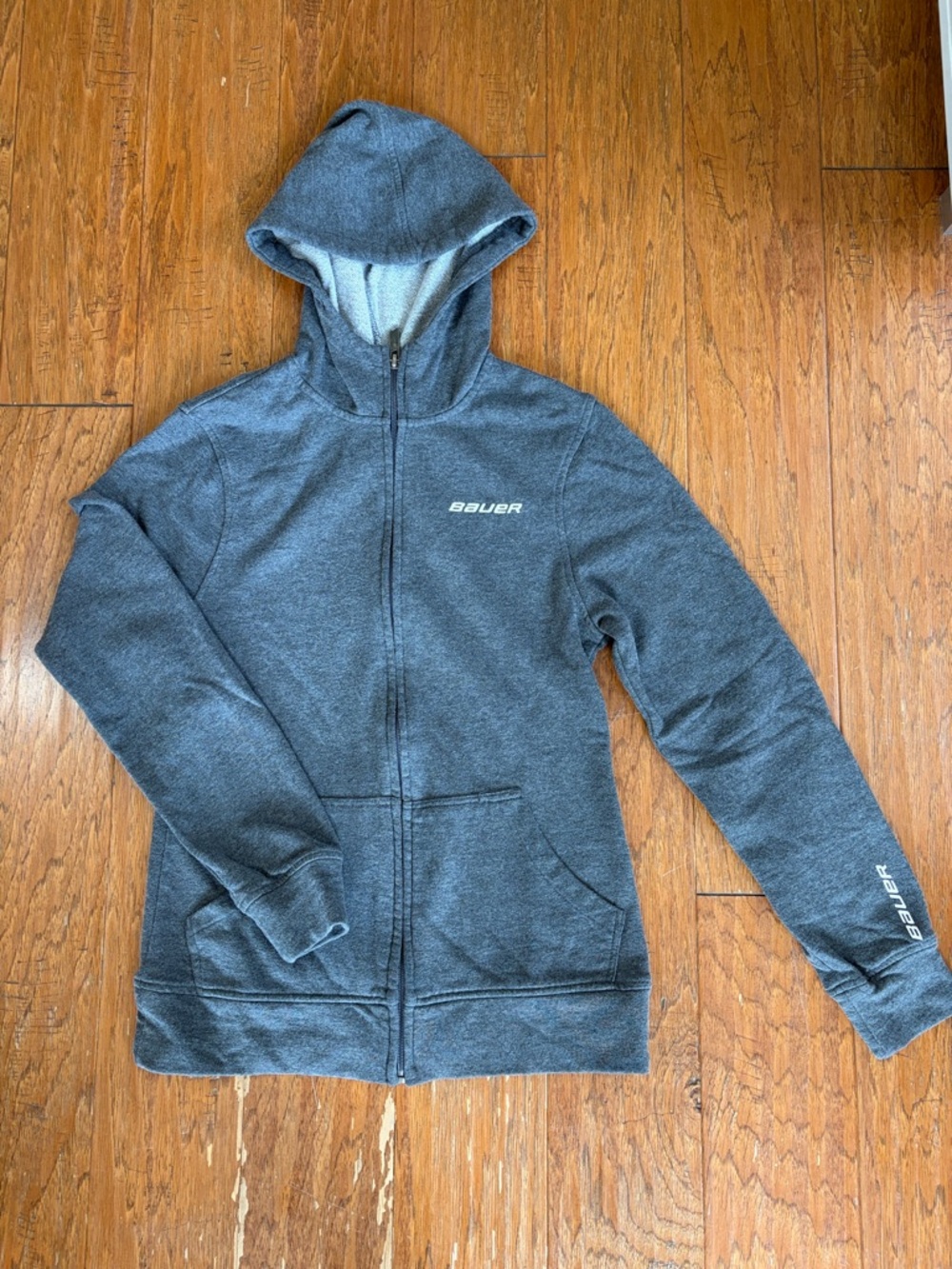 Zip up hooded sweater